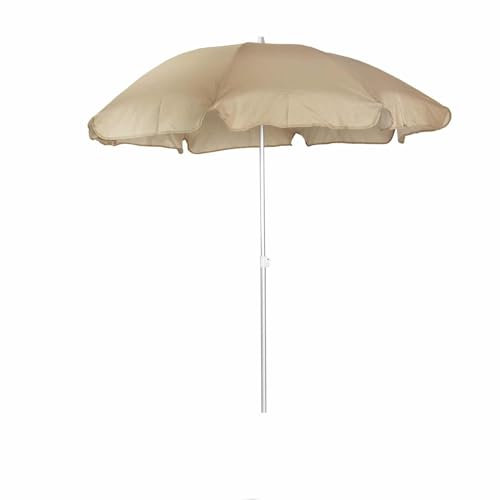 Chillvert KAN155 – Garden Parasol Fixed Aluminium Ø180 cm Camel