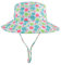LACOFIA Kleinkind Baby Sonnenhut Kinder Mädchen Sommer Mütze UPF 50+ Hut für Strand Schwimmen Schwimmbad Breiter Krempe/Schnell Trocknend Rot 3-7 Jahre