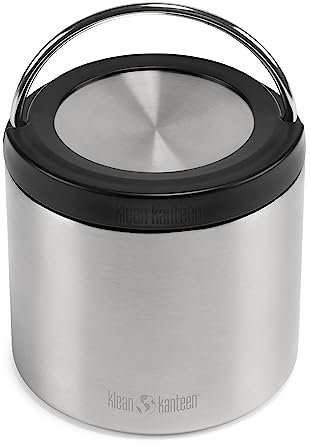 Klean Kanteen Insulated TKCanister Fiambrera, Adultos Unisex, Brushed Stainless, 473ml