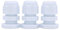 Namvo100 Pcs Cable Glands Waterproof IP68 Adjustable Cable Connectors Nylon Cable Glands Joints M10 x 1.5