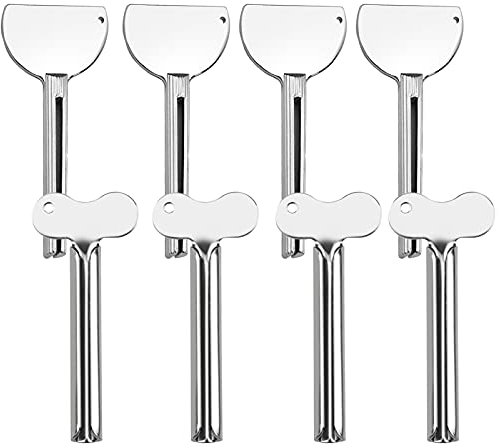 Exprimidores de tubo de pasta de dientes,Tubo exprimidor de metal,Exprimidor de tubo exprimidor,Tubo exprimidor de tubos,Pasta de dientes de acero inoxidable (A)