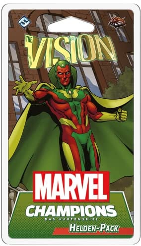 Fantasy Flight Games, Marvel Champions: LCG – Vision, Helden-Erweiterung, Expertenspiel, Kartenspiel, 1-4 Spieler, Ab 14+ Jahren, 60+ Minuten, Deutsch, Mehrfarbig, Bunt