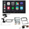 Alpine ILX-W690D 2-DIN Autoradio CarPlay Android Auto Bluetooth DAB HDMI USB passend für Mercedes Benz CLK A209 C209 2002-2004 schwarz
