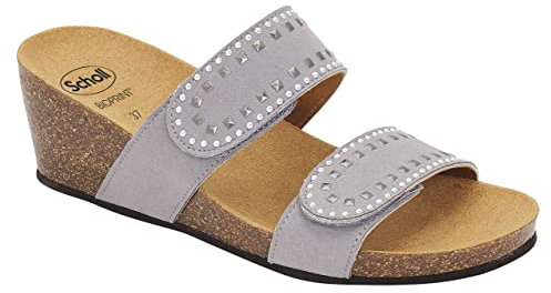 Scholl Femme Michelle 2.0 Sandale, Grey, 38 EU