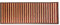 CosìCasa Tapis Cuisine Bambou 50x180 cm - Antidérapant et Résistant à l'Eau - Tapis de Bain en Bois Naturel Durable - Effet Multicolore Facile à Nettoyer - Marron