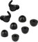 kwmobile Gommini Auricolari Memory Foam Set da 6 Compatibile con Beats Fit Pro - Gommini Cuffie In Ear Schiuma - 3 Size nero