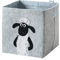 LIFENEY meets Shaun das Schaf Aufbewahrungsbox für Kinder – Filz-Box mit dem kultigen Schaf zum Verstauen von Spielzeug – 30 x 30 x 30 cm passend für klassische Würfelregale