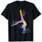 Turnerin mit Boden Mädchen Kinder Rhythmische Gymnastik T-Shirt