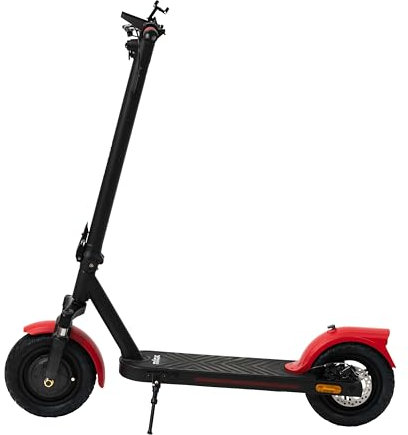 Nilox, Monopattino Elettrico ANT. PLUS, Monopattino Ripiegabile con Ruote Offroad da 10'', Batteria 36V 10Ah, Autonomia 30Km, Display LCD, App con Funzione di Bloccaggio