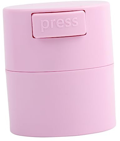 Mipcase Eyelash Storage Jar Pink Matte Eyelash Glue Storage Container Cosmetic Makeup Organizer for Professional Lash Artists and Travel
