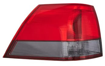 EDA PREMIUM auto Rückleuchte, Rücklicht, Heckleuchte Links Dunkel 93182174 passend für OPEL VECTRA C 2005-2008, Kombi, außen, dunkel, ECE