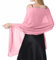 Lamca Châles et écharpes pashmina – Châle en mousseline de soie pour mariage, soirée pour femme, rose, Taille unique