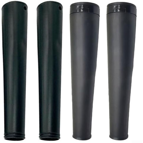 Tubo di uscita per soffiatore per foglie, lunghezza del condotto dell'aria 230 mm o 250 mm, accessori di ricambio adatti per la maggior parte dei soffiatori per foglie (#3)