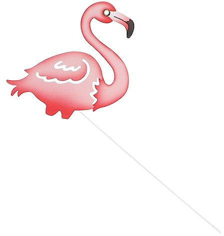 Yardwe Eiserner Flamingo Gartenstecker Aus Robustem Wetterfeste Rasendekoration Für Außen Einfache Montage Farbenfrohe Terrassendeko Als Geschenk Und Gartenschmuck