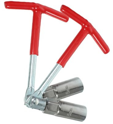 Amosfun 2stücke Zündkerzenschlüssel Auto Reparatur Werkzeug Zündkerzen-entfernungswerkzeug Steckschlüssel Aus Federstahl Für Verschiedene Fahrzeugmodelle