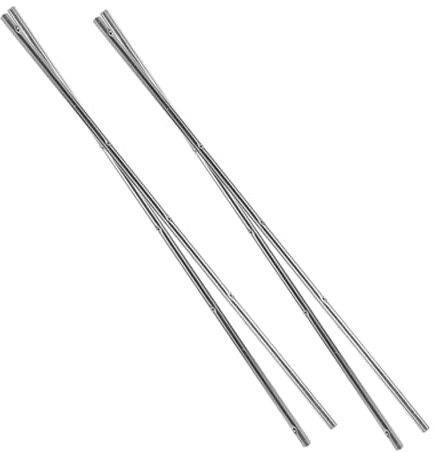 HEMOTON Tischfußball Ersatzstangen Set Aus Stahl 17.3 Zoll Mit Griffen Für Kicker Zubehör Kinder Und Erwachsene Foosball Tisch Fußballstangen Austausch