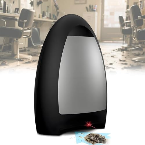 DPLWJPP Recogedor Automático de Aspiradora Sin Contacto Aspiradora de Salón de Peluquería de 1000 W Capacidad de 3,6 L para Barrer El Pelo de Mascotas,Comida,Suciedad,Black