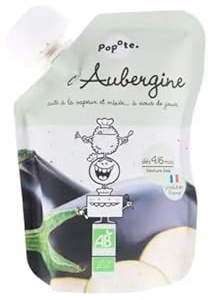 Popote - Bottle Aubergine 4/6 months - 120 g