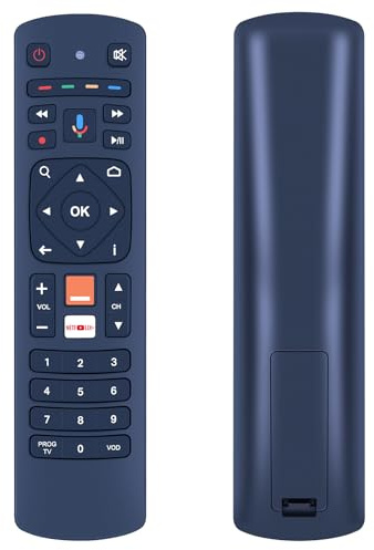 RYQIF Mando a distancia de repuesto para Orange TV 4K Streaming Bluetooth Decodificador DV8555 WH210713D