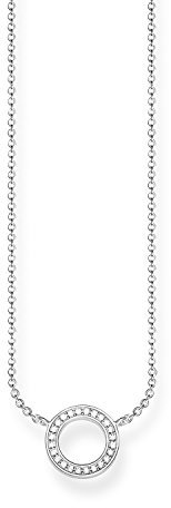 Thomas Sabo Damen Kette Kreis Klein 925 Sterling Silber KE1650-051-14-L45v