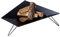 VASNER Merive M3 Feuerschale Stahl schwarz 3 Edelstahl Beine modern eckig ca. 60 cm für Terrasse Garten - Feuerstelle Feuerkorb