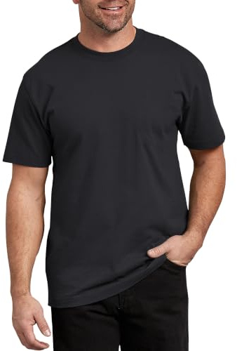 Dickies Men's Short Sleeve Heavyweight Crew Neck Work Utility T-Shirt (Pack of 1)