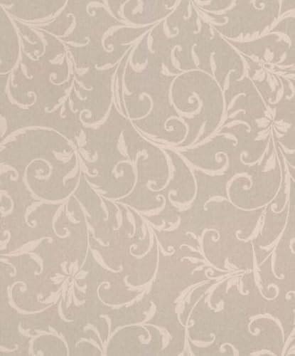 Casa Padrino Barock Textiltapete Beige 10,05 x 0,53 m - Tapete im Barockstil - Deko Accessoires