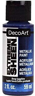 DecoArt Acrylic Paint for Arts and Crafts, Deep Sapphire, One Size