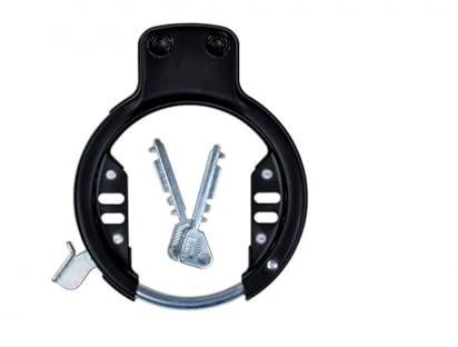 2x Fahrrad Ringschloss Rahmenringschloss Fahrradschloss Rahmenschloss Schloss