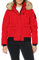 Superdry Everest Bomber Veste, Rouge à Haut Risque, M (Taille Fabricant:12) Femme
