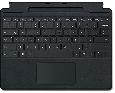 Microsoft Surface Pro 8 Signature Keyboard ASKU SC HR Eng Intl Juodas