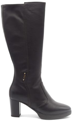 Nero Giardini I411721D Stivali Donna in Pelle - Testa di Moro 39