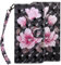 GLANDOTU Wallet Case for Motorola Moto G50 6.5 inch, Flip Folio PU Leather Cover with Magnetic Button, Standing Function for Motorola G50 Phone Cases 【Pink Lotus】