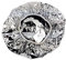 Gorro de Ducha Aislamiento TéRmico, Sombrero de Papel de Aluminio, Gorro de BañO EláStico para Mujer, PeluqueríA, BañO, Plateado