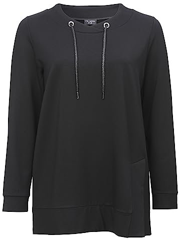 Via Appia Due Damen Dezentes Sweatshirt in unifarbenem Stil