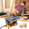 Mini Table Saw for Hobby Craft,maxant Professional Table Saw with Circular Saw Blade Precision Mini Electric Table Saw 4500 r/min Hobby Miter Saw for Crafts Model Making - UK Plug