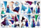 Eiskönigin Wanddeko Aufkleber Frozen Elsa Wand Aufkleber Küche Eiskönigin Kinder Wandtattoo Frozen Wand Dekorationen Frozen Wanddeko Sticker Frozen Elsa Wandkunst Aufkleber Elsa Wand Stickers