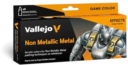 Vallejo 772193 Farb-Set Effekte Nicht-Metallisch, 8x18 ml