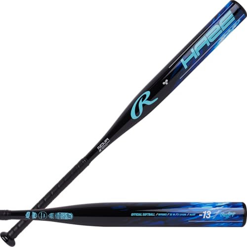 Rawlings Damen Haze Fastpitch Softball Bat | -13 Drop | Approved for All Associations Dunst, Marineblau, 32 inch
