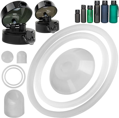 Kit complet d'anneaux d'étanchéité de rechange, 2 kits, compatible avec 720°DGREE uberBottle, Super Sparrow, et bien d'autres, pour les bouteilles d'eau petites à XXL
