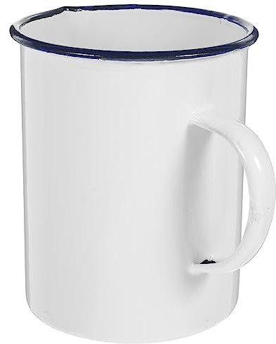 VICASKY Tazza Smaltata Vintage Tazza Per Portatile Squisita Per Tè Latte Zuppa