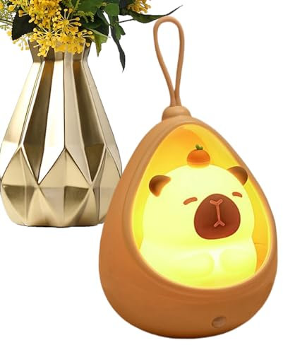 Genérico Luz Nocturna Animal - Luz Nocturna de Silicona,Recargable Blandito Con Sensor Automático Para Dormitorio Escritorio Habitación Niños Bebés