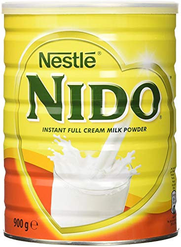 Nestle Nido - Crema instantánea de leche en polvo - 2 x 900 g