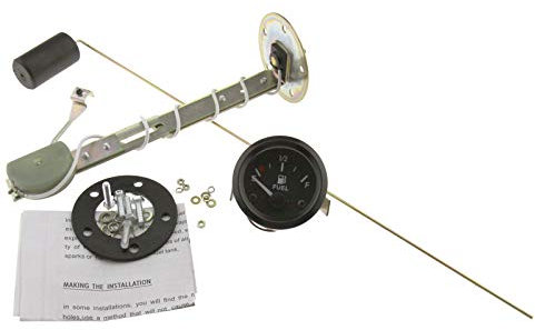 Create idea Medidor de nivel de combustible para coche, 52 mm, 12 V, con sensor de combustible E-1/2-F 12 V
