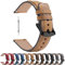 Fullmosa Cinturino in Pelle 22mm per Orologio, Cinturini Smartwatch Compatible con Huawei Watch GT 2/3 46mm, Samsung Galaxy Watch 46mm, Galaxy Watch 3 45mm, Amazfit GTR 2e, Marrone Chiaro