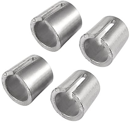 sourcing map Battery Negative Battery Terminals Adapter Positive Post Shim Lead 2 Pairs