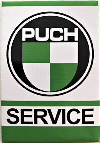 Puch Service - Kühlschrankmagnet 76 x 52 mm - Deko7