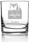Whiskyglas mit Gravur, Personalisiert mit Namen Geschenk für Männer Whiskeyglas Fußball Skyline Frankfurt
