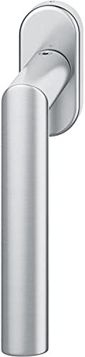 FSB 34 1108 Fenstergriff (Fensterdrücker) ovale Rosette Griff Edelstahl matt