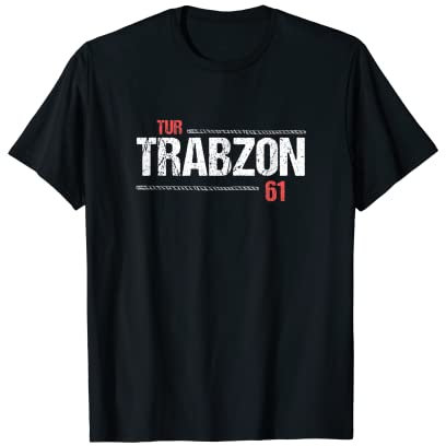 Trabzon 61 Hediyelik Trabzonlu Geschenkidee T-Shirt
